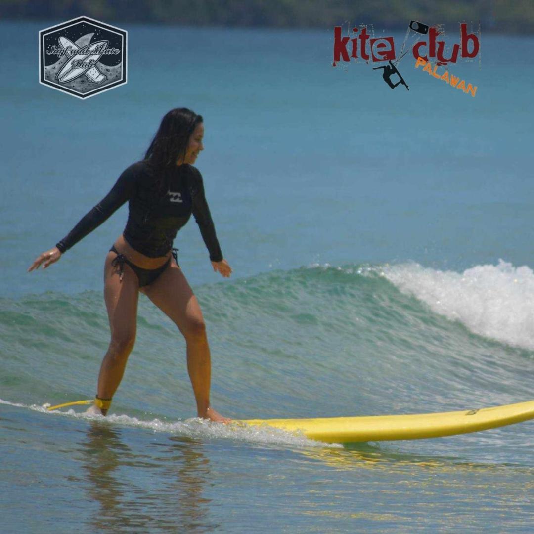 Surf And Skate Duli El Nido By Kiteclub Palawan Hostel Bagian luar foto