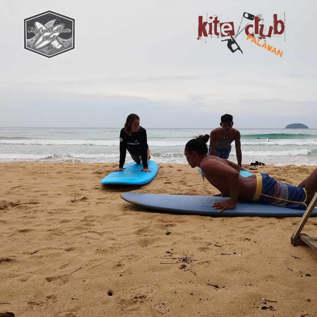Surf And Skate Duli El Nido By Kiteclub Palawan Hostel Bagian luar foto
