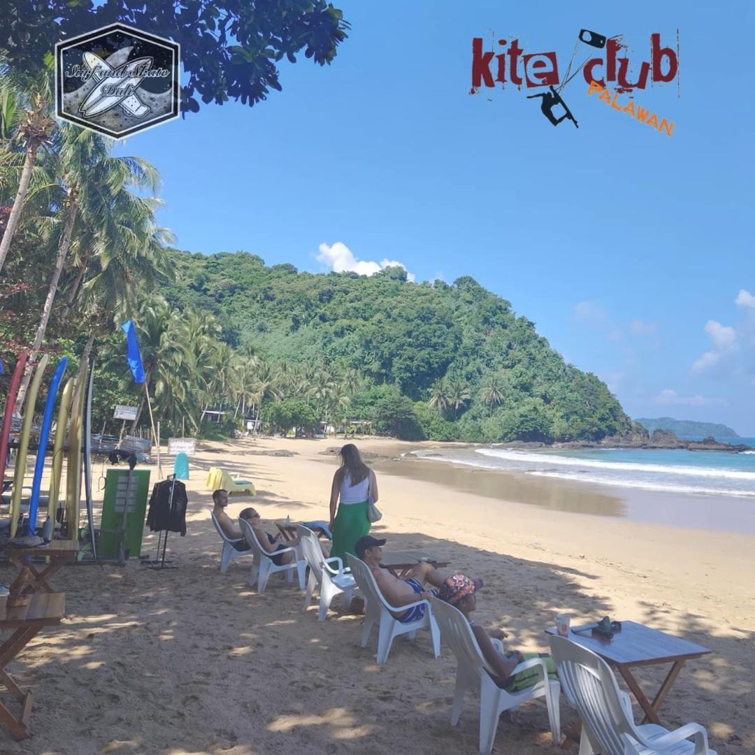 Surf And Skate Duli El Nido By Kiteclub Palawan Hostel Bagian luar foto